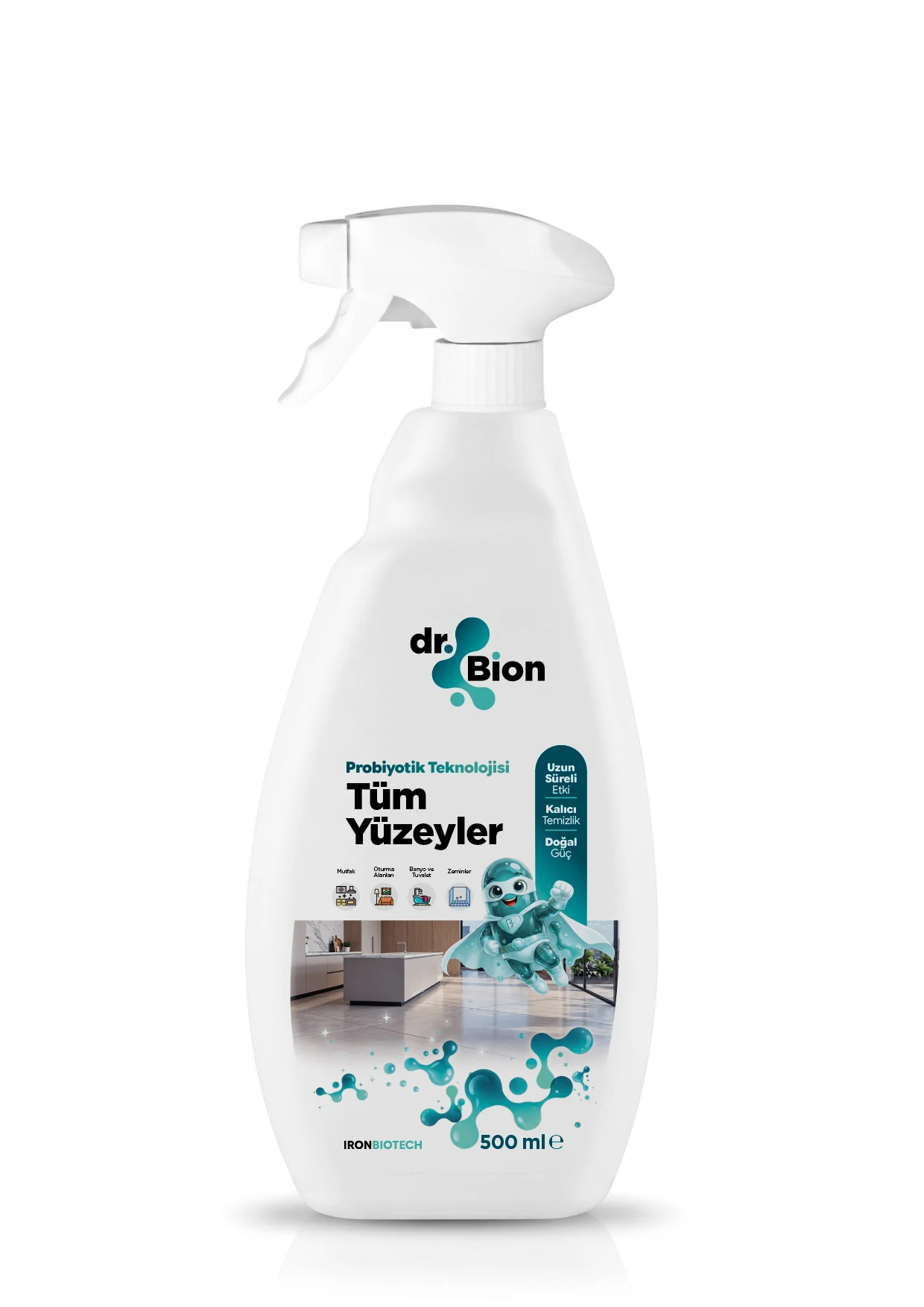 Dr. Bion Tüm Yüzeyler Temizleyici Sprey 500 ml